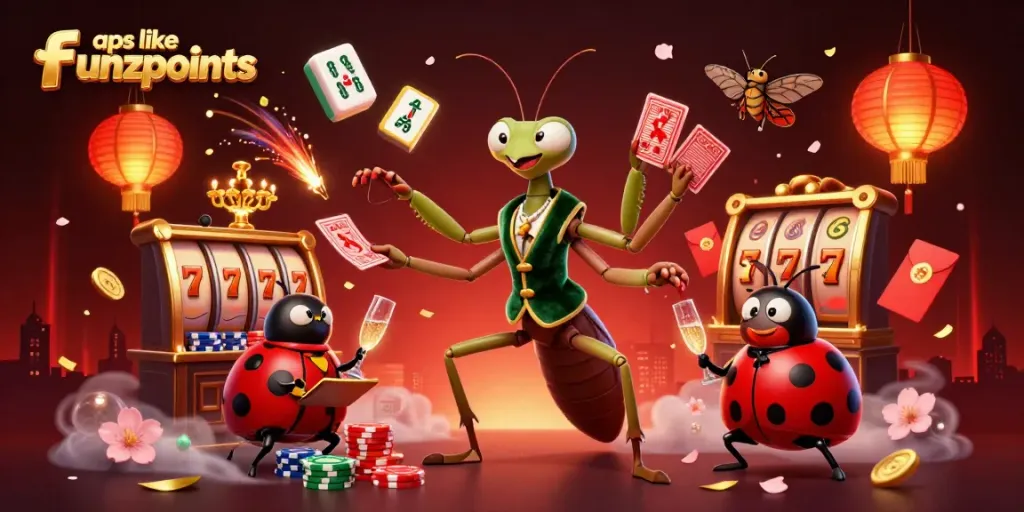Play exciting games at apps like funzpoints by spinning reels and earning rewards today!