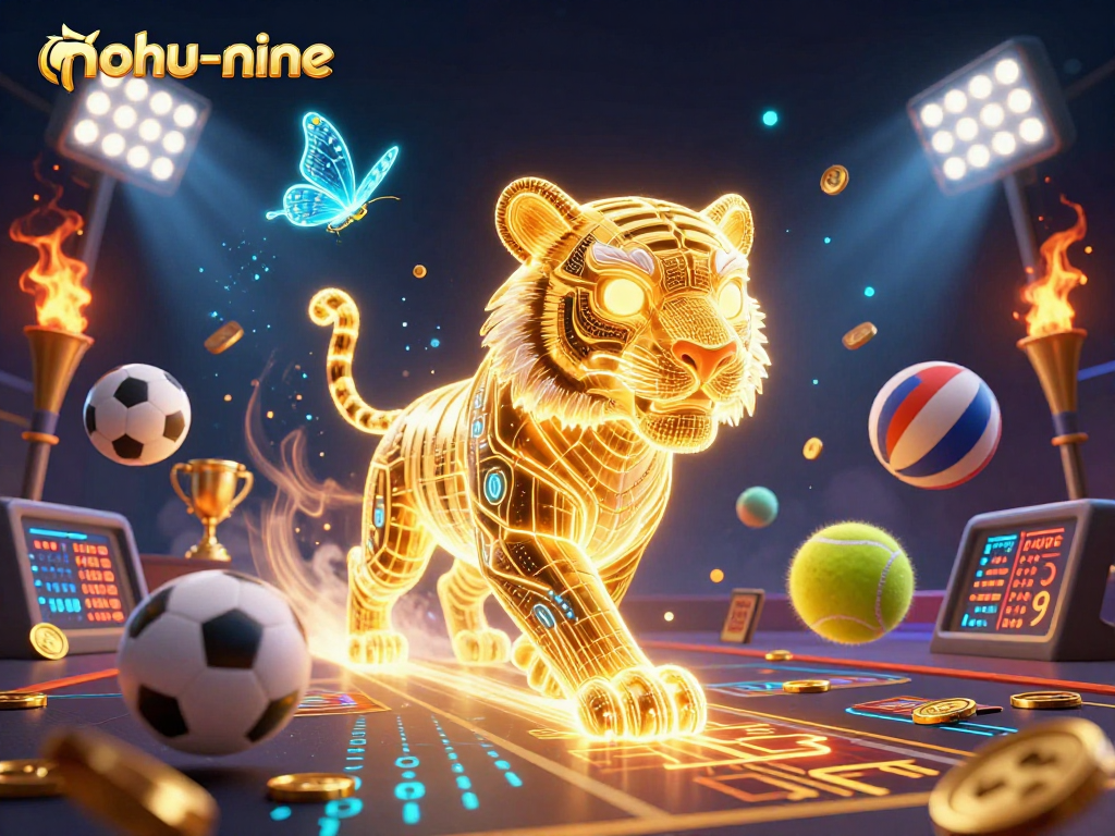 Experience the thrilling nohu-nine action in a vibrant 3D casino adventure with sports elements and dazzling effects.