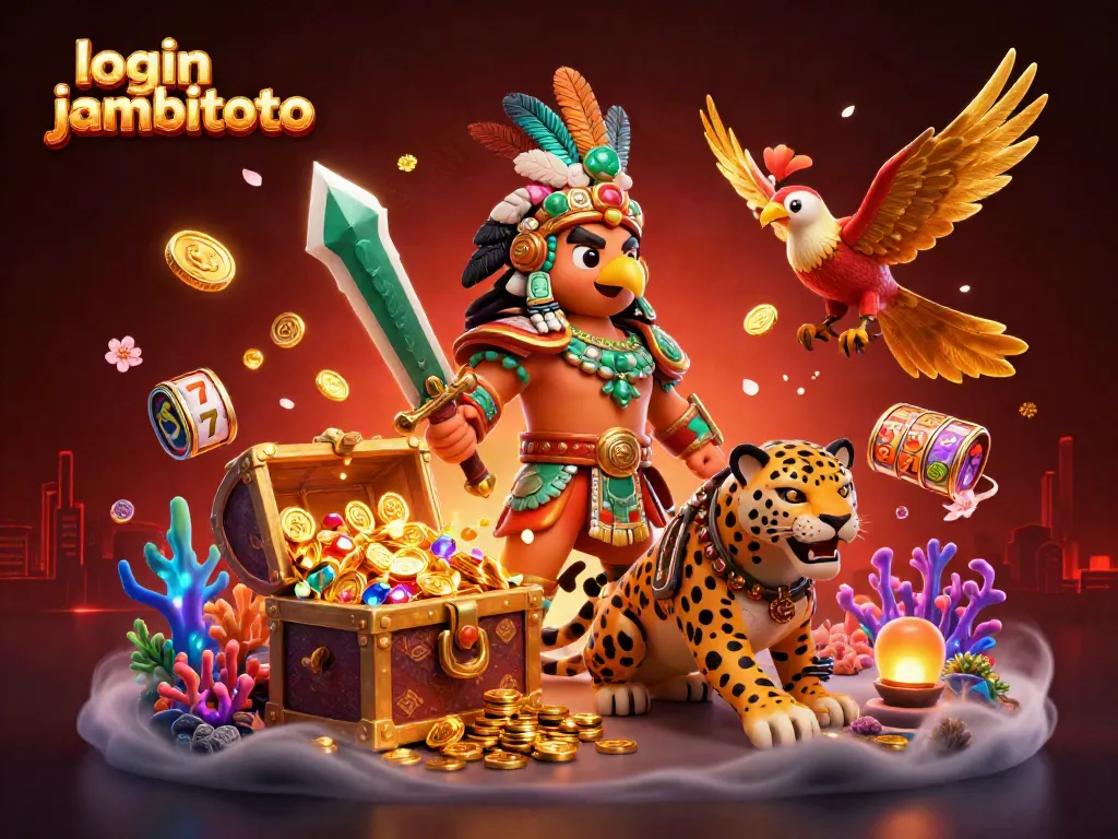 Join the action by logging into JambiToto's vibrant world of online gaming with thrilling slot games.
