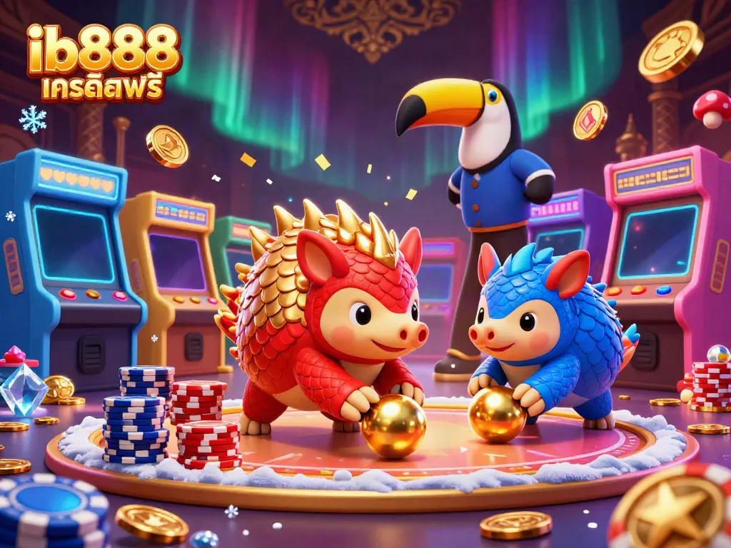 การเข้าถึง ib888 เครดิตฟรี ผ่านเกมแนวการแข่งขันของหนูน้อยแพนโกลิน