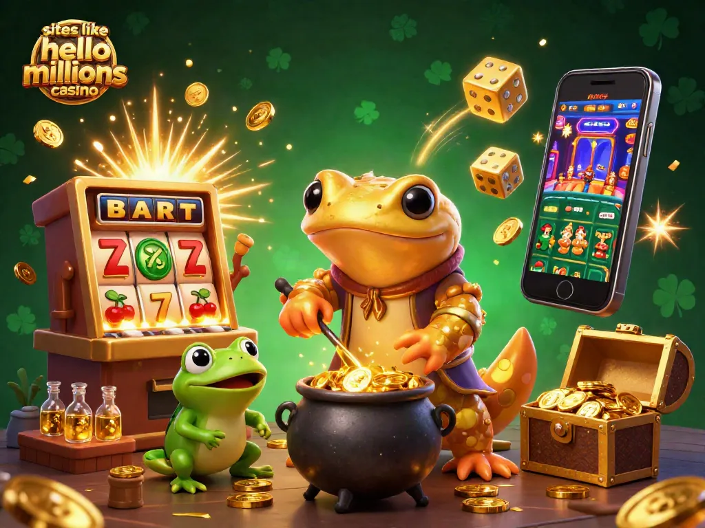 Join sites like hello millions casino to unveil a colorful gaming world with vibrant slot machines and exciting rewards.