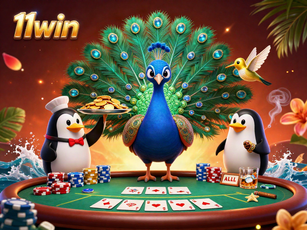 Experience seamless gaming thrills with the vibrant 11win casino scene, showcasing poker excitement.