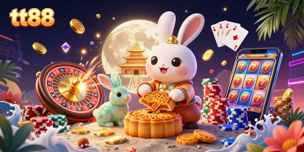 Experience thrilling gameplay at tt88 with the moon rabbit and dynamic casino elements.