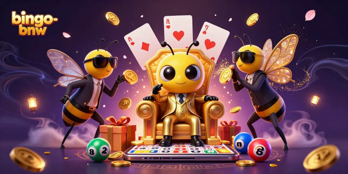 Engage in exciting gameplay with bingo-bnw and chase big jackpot prizes in this vibrant illustration.