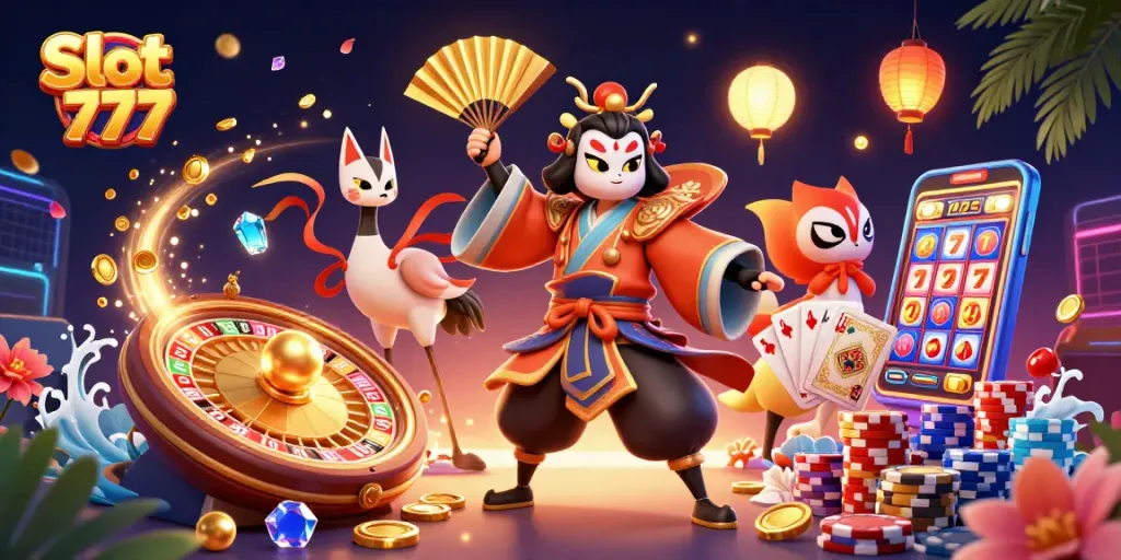 Menang besar dengan Slot 777 dan simbol keberuntungan, alami pengalaman bermain yang mendebarkan.
