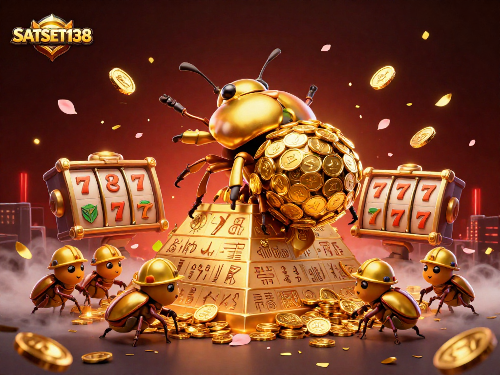 Rasakan sensasi bermain di SATSET138 dengan permainan slot menarik dan simbol keberuntungan.
