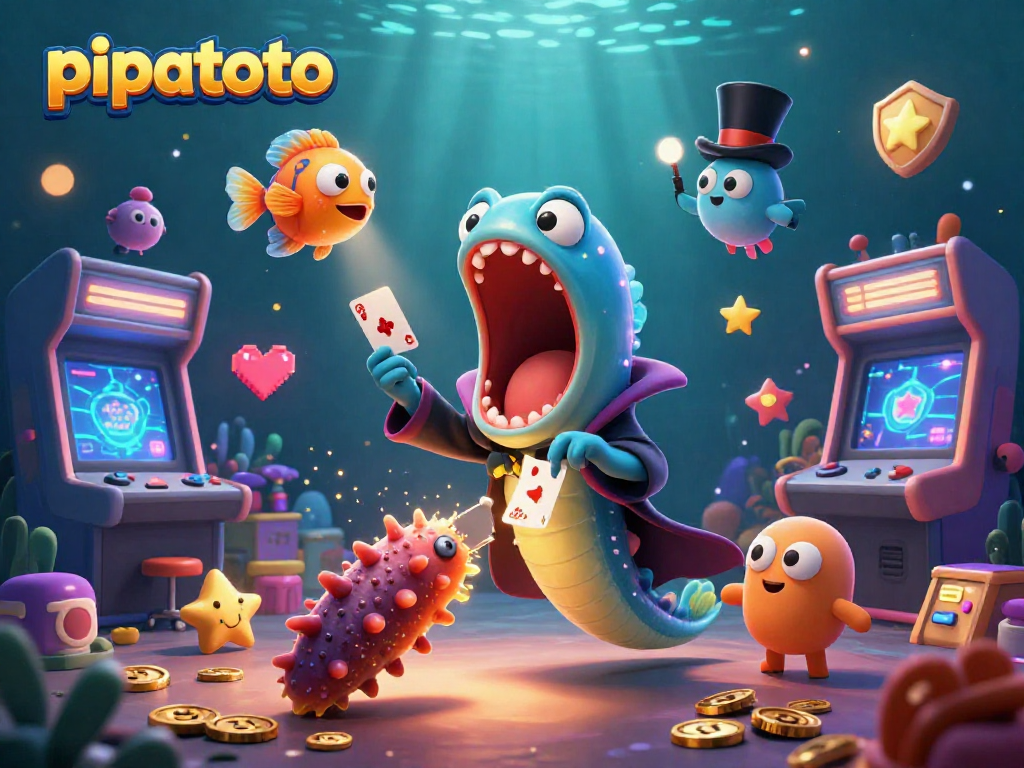 Pipatoto brings thrilling esports action with unique deep-sea characters and vibrant casino designs.