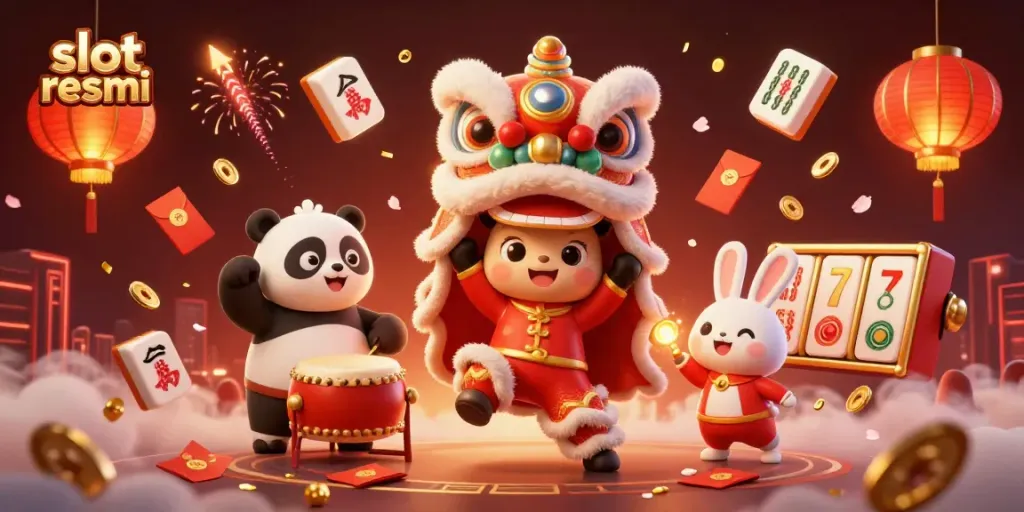 Experience exciting gameplay with slot resmi, featuring vibrant characters and dazzling casino elements.