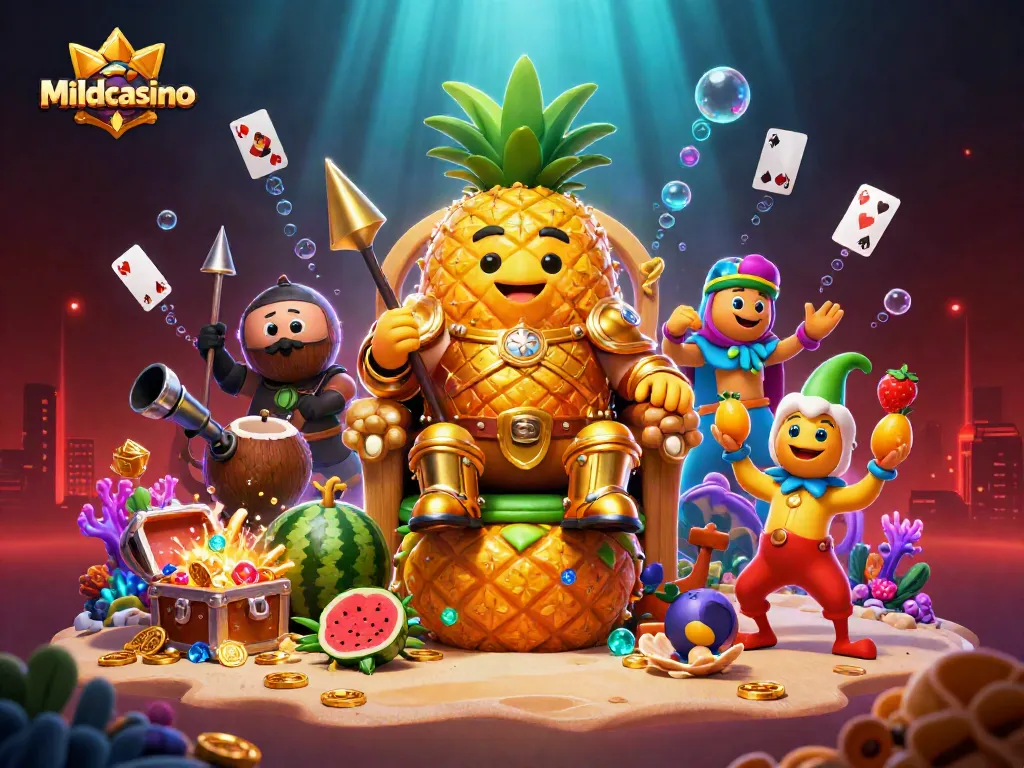 Engage with the vibrant Mildcasino scene showcasing gaming excitement and dynamic characters.