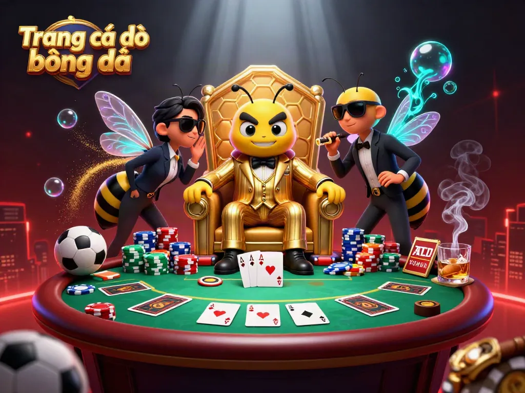 Place bets at Trang cá độ bóng đá with a vibrant sports betting scene featuring a mob boss