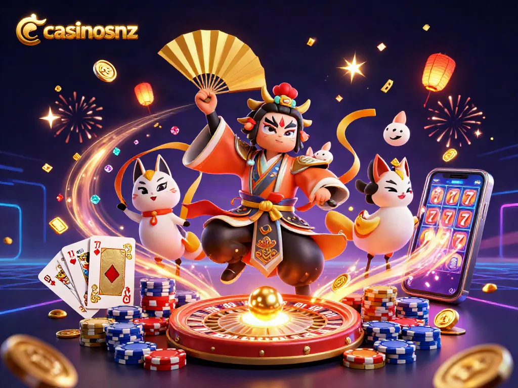 Experience thrilling gameplay at casinosnz with vibrant slots and exciting casino games!