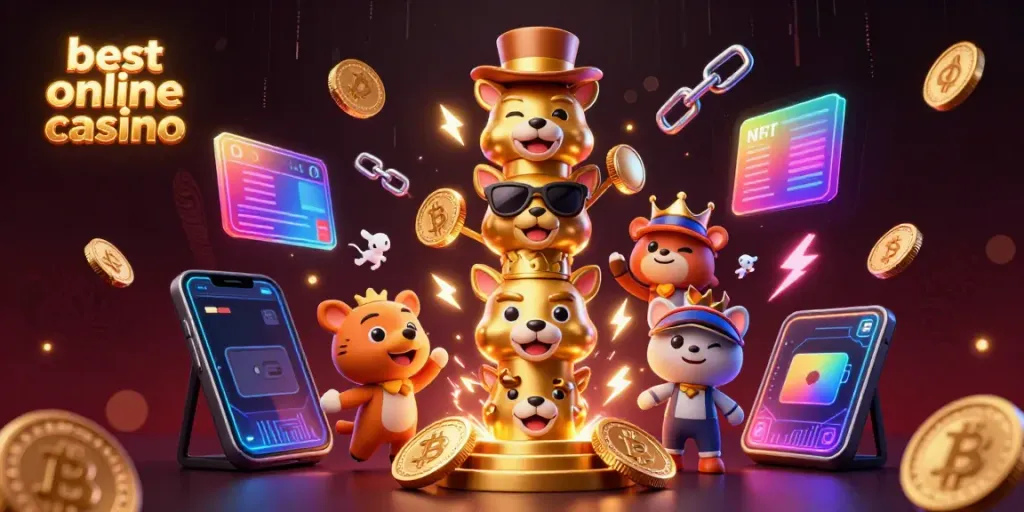 Experience thrill at the best online casino with dynamic crypto and gaming elements.