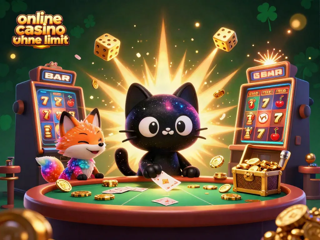 Engage with the cosmic environment at the online casino ohne limit amidst a jackpot explosion.