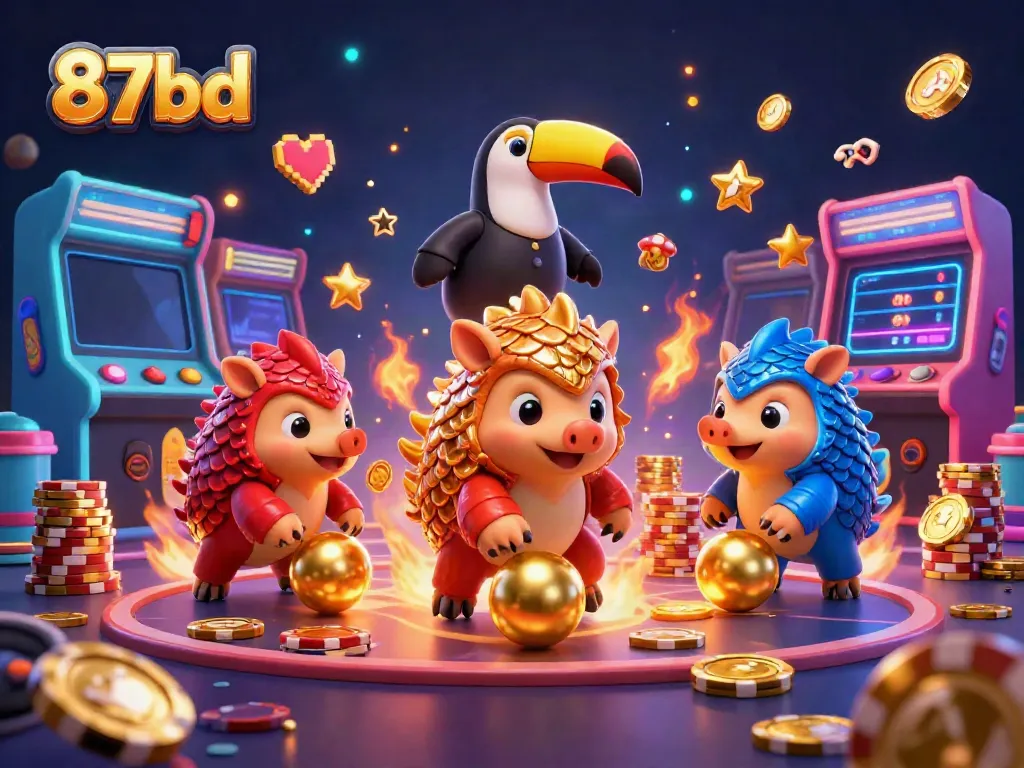 Play casino games with 87bd as rival pangolins bowl through poker chips and score big!